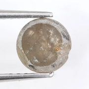 natural 1.11ct round cut diamond grey coloed diamond loose stone use for custom jewelry 