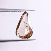 0.81 Ct Pear Cut Brown Lab Grown Diamond, 9.03 X 6.02 X 0.60 MM Rare Loose CVD Diamond, Sustainable Ethical Luxury Diamond for Custom Jewelry, Engagement Ring