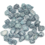 blue raw uncut diamond for custom jewelry making