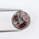 Natural Brownish-Red Colored Diamond Round Shaped Diamond Loose Stone Use For Making Jewelry 