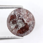 brown colour diamond 1.46 ct round diamond ring natural