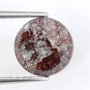 brown colour diamond 1.46 ct round diamond ring natural