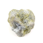 uncut yellow raw diamond for a bespoke gold bridal jewelry piece, ideal for distinctive wedding-inspired designs.