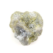 uncut yellow raw diamond for a bespoke gold bridal jewelry piece, ideal for distinctive wedding-inspired designs.
