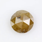 Natural 0.96Ct Yellow Colored Round Diamond Round Brilliant Cut Diamond Use For Custom Jewelry Making Loose Stone 