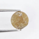 Natural 0.96Ct Yellow Colored Round Diamond Round Brilliant Cut Diamond Use For Custom Jewelry Making Loose Stone 