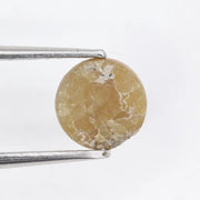 Natural 0.96Ct Yellow Colored Round Diamond Round Brilliant Cut Diamond Use For Custom Jewelry Making Loose Stone 