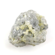 uncut yellow raw diamond for a bespoke gold bridal jewelry piece, ideal for distinctive wedding-inspired designs.