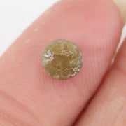 Natural 0.96Ct Yellow Colored Round Diamond Round Brilliant Cut Diamond Use For Custom Jewelry Making Loose Stone 