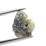 uncut yellow raw diamond for a bespoke gold bridal jewelry piece, ideal for distinctive wedding-inspired designs.