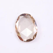 1.11 Ct Oval Cut Light Brown Lab Grown Diamond, Loose Ethical CVD Diamond, 9.04 X 7.03 X 2.08 MM Sustainable Conflict-Free Diamond for Custom Jewelry or Ring