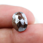 3.50 Ct oval cut brown natural diamond with warm tone and brilliant sparkle for rare statement jewelry