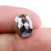 3.50 Ct oval cut brown natural diamond with warm tone and brilliant sparkle for rare statement jewelry
