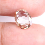 1.11 Ct Oval Cut Light Brown Lab Grown Diamond, Loose Ethical CVD Diamond, 9.04 X 7.03 X 2.08 MM Sustainable Conflict-Free Diamond for Custom Jewelry or Ring