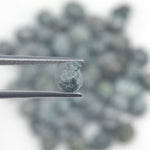 blue raw uncut diamond for custom jewelry making
