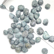 blue raw uncut diamond for custom jewelry making