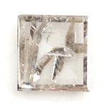 grey colour square cut diamond square ring mens square diamond ring