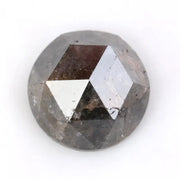1.90Ct Round Natural Diamond Black -Grey Colored Diamond Luxury Stone Shine For Jewelry 