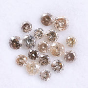 2.22 Ct Brown Colored Diamond Lot Loose Salt And Pepper Diamond Use For Custom Jewerly 
