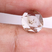 0.86 Ct Oval Cut Light Brown Lab Grown Diamond Lab Created Ethical Diamond Sustainable Luxury Stone