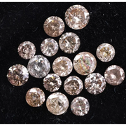 2.22 Ct Brown Colored Diamond Lot Loose Salt And Pepper Diamond Use For Custom Jewerly 