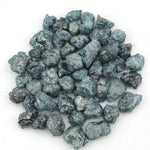 natural blue rough diamond with raw uncut texture for custom jewelry designs