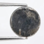 1.90Ct Round Natural Diamond Black -Grey Colored Diamond Luxury Stone Shine For Jewelry 