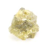 yellow uncut natural diamond with an irregular raw surface, ideal for bespoke jewelry making and creative custom settings.