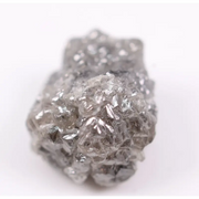 round rough diamond with rough white diamond crystal appearance grey rough diamond 