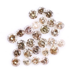 2.96 Ct Natural Diamond Lot Round Brilliant Cut Earth Mined Conflict-Free Diamonds, Fancy Mixed Diamond Lot for Custom Jewelry
