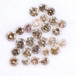 2.96 Ct Natural Diamond Lot Round Brilliant Cut Earth Mined Conflict-Free Diamonds, Fancy Mixed Diamond Lot for Custom Jewelry