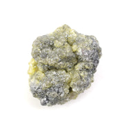 uncut yellow diamond in its natural rough form, suitable for crafting a distinctive custom ring with a unique raw appearance.