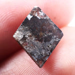 kite cut gray natural diamond loose stone with elegant faceting, ideal for custom engagement ring or fine jewelry