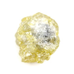 raw yellow natural diamond with an uncut surface, suitable for designing personalized promise rings and meaningful jewelry pieces.