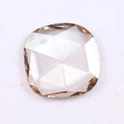 1.30 Ct Cushion Cut Light Brown Lab Grown Diamond, 8.08 X 8.08 X 7.03 MM Loose Lab Created CVD Diamond, Conflict-Free Sustainable Gemstone for Custom Jewelry