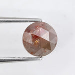 0.92Ct Round Shaped Diamond Brown Colored Diamond Use For Custom Diamond Ring 