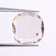 1.30 Ct Cushion Cut Light Brown Lab Grown Diamond, 8.08 X 8.08 X 7.03 MM Loose Lab Created CVD Diamond, Conflict-Free Sustainable Gemstone for Custom Jewelry