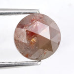 0.92Ct Round Shaped Diamond Brown Colored Diamond Use For Custom Diamond Ring 