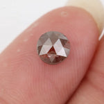 0.92Ct Round Shaped Diamond Brown Colored Diamond Use For Custom Diamond Ring 