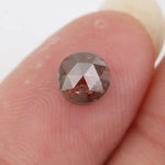 0.92Ct Round Shaped Diamond Brown Colored Diamond Use For Custom Diamond Ring 