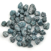 earth mined blue rough diamond with natural raw texture for custom jewelry