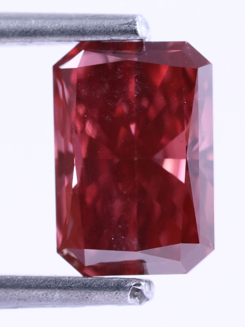 1.20 CT Lab-Grown Diamond Fancy Pink Emerald Cut