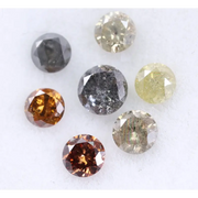 0.61 Ct Fancy Mixed Color Natural Diamond Lot – 7 Pcs Loose Genuine Earth Mined Diamonds for Jewelry Making & Custom Ethical Jewelry
