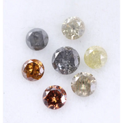 0.61 Ct Fancy Mixed Color Natural Diamond Lot, Loose Natural Diamonds for Jewelry Making, Ethical Genuine Gemstones , 7 Pcs