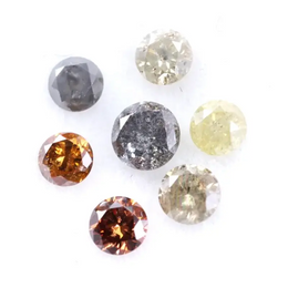 0.61 Ct Fancy Mixed Color Natural Diamond Lot – 7 Pcs Loose Genuine Earth Mined Diamonds for Jewelry Making & Custom Ethical Jewelry