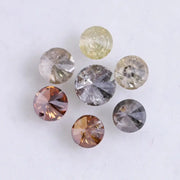 0.61 Ct Fancy Mixed Color Natural Diamond Lot, Loose Natural Diamonds for Jewelry Making, Ethical Genuine Gemstones , 7 Pcs