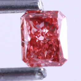0.20 Ct Fancy Pink Emerald Cut Lab-Grown Diamond