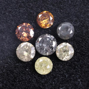 0.61 Ct Fancy Mixed Color Natural Diamond Lot, Loose Natural Diamonds for Jewelry Making, Ethical Genuine Gemstones , 7 Pcs