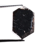 6.53 Ct natural brown emerald cut diamond loose earth mined gemstone for ring or pendant