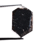 6.53 Ct natural brown emerald cut diamond loose earth mined gemstone for ring or pendant
